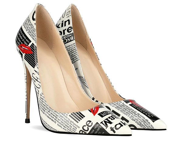 Ladies 3D Print Shoes