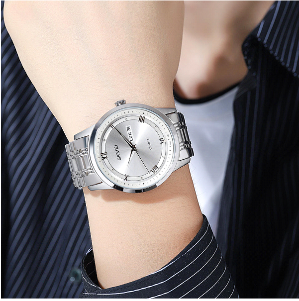 Mens Desigber Watch Silver